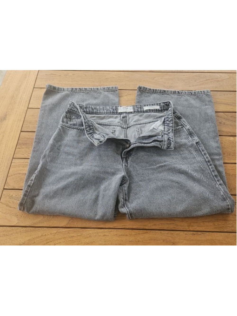 Cotton On super baggy jeans in washed gray Size 6 - Picture 4 of 5